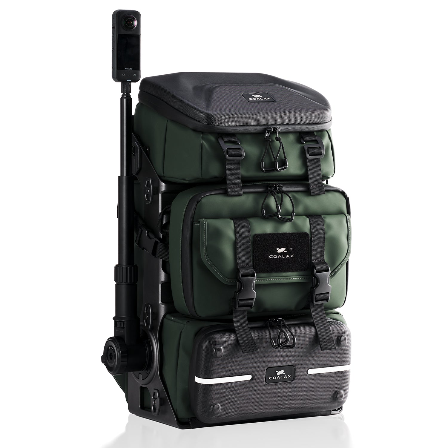 Lancer300 Modular Power Backpack for Outdoor Work, Travel & Creation - Lancer Backpack / Green