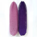 African Net Sponge, Exfoliating Bath Sponge, 2 Pieces Mixed Color - Lavender Pink+Purple