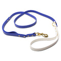 Biothane Dog Leashes (Blue/White) - 5.75 ft