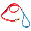 Biothane Dog Leashes (Red/Blue) - 4.25 ft