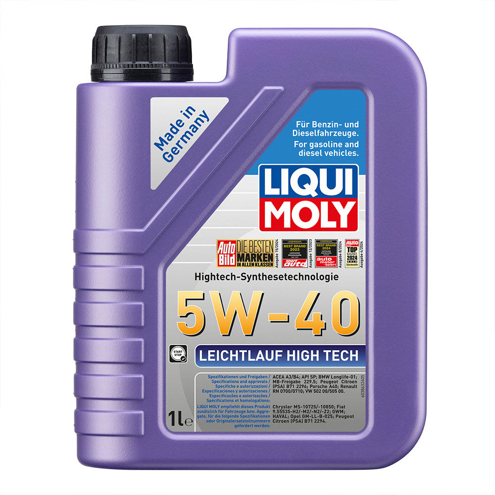 Liqui Moly 2327 Leichtlauf High Tech 5W-40 Engine Oil - (1 Litre)