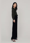 Leon Wide Leg Trouser In Black - 14