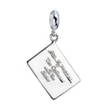 Harry Potter Sterling Silver Hogwarts Acceptance Letter Clip on Charm