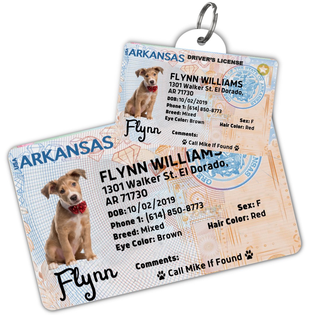 License Tag (Arkansas) - Tag