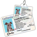 License Tag (California) - Tag