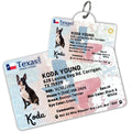 License Tag (Texas) - Tag
