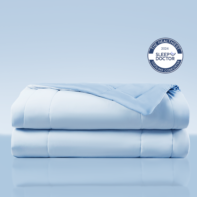 Z-Magic Bamboo Cooling Comforter - Skyway Blue / King/Cali King 90"*108"