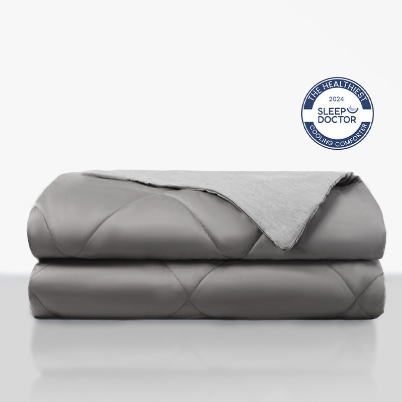 Z-Magic Bamboo Cooling Comforter - Sierra Gray / Oversize 106"*118"