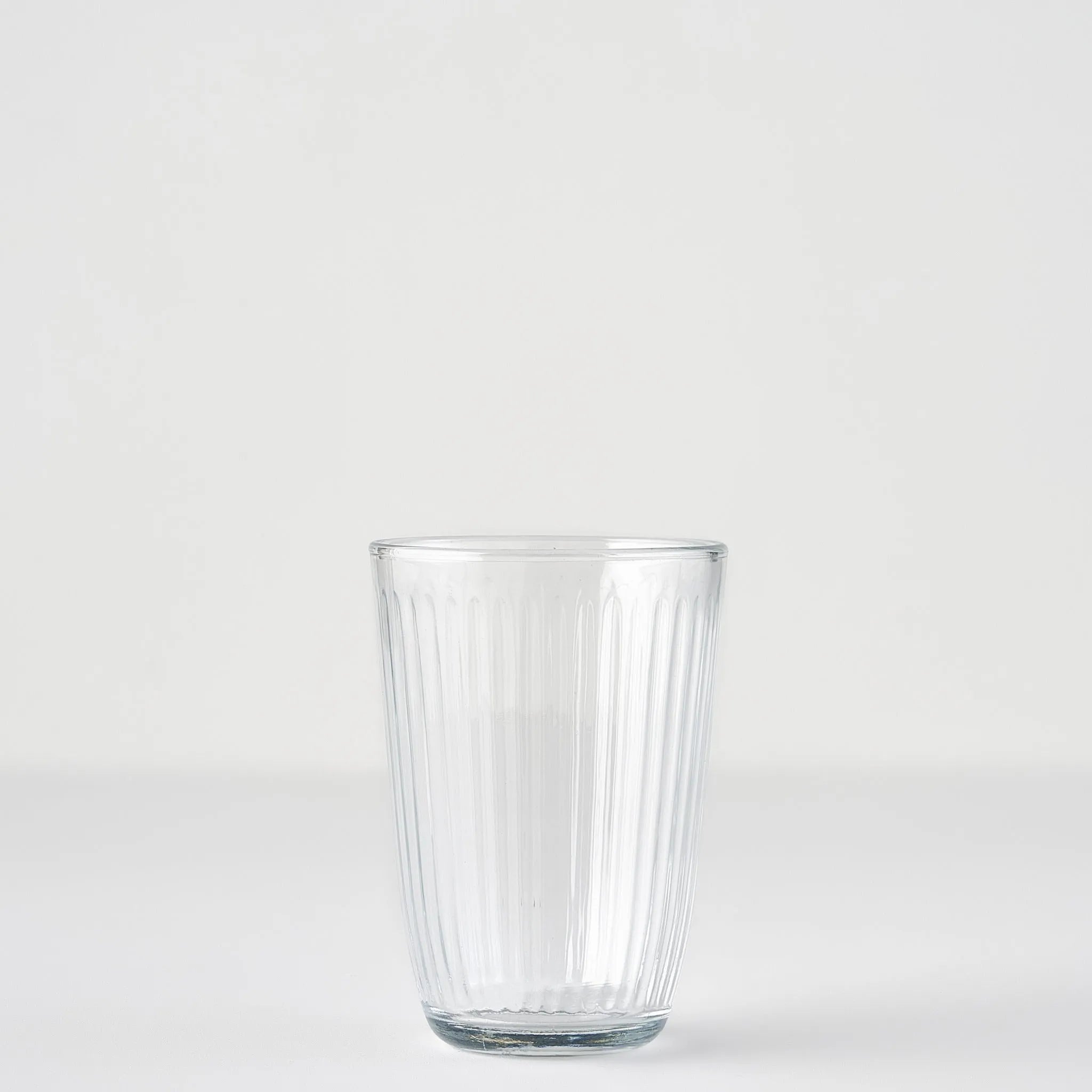 Line Ribbed Highball Glass