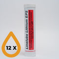 Linelube Lithium EP2 Multi-Purpose Extreme Pressure Grease - (12 x 400g)