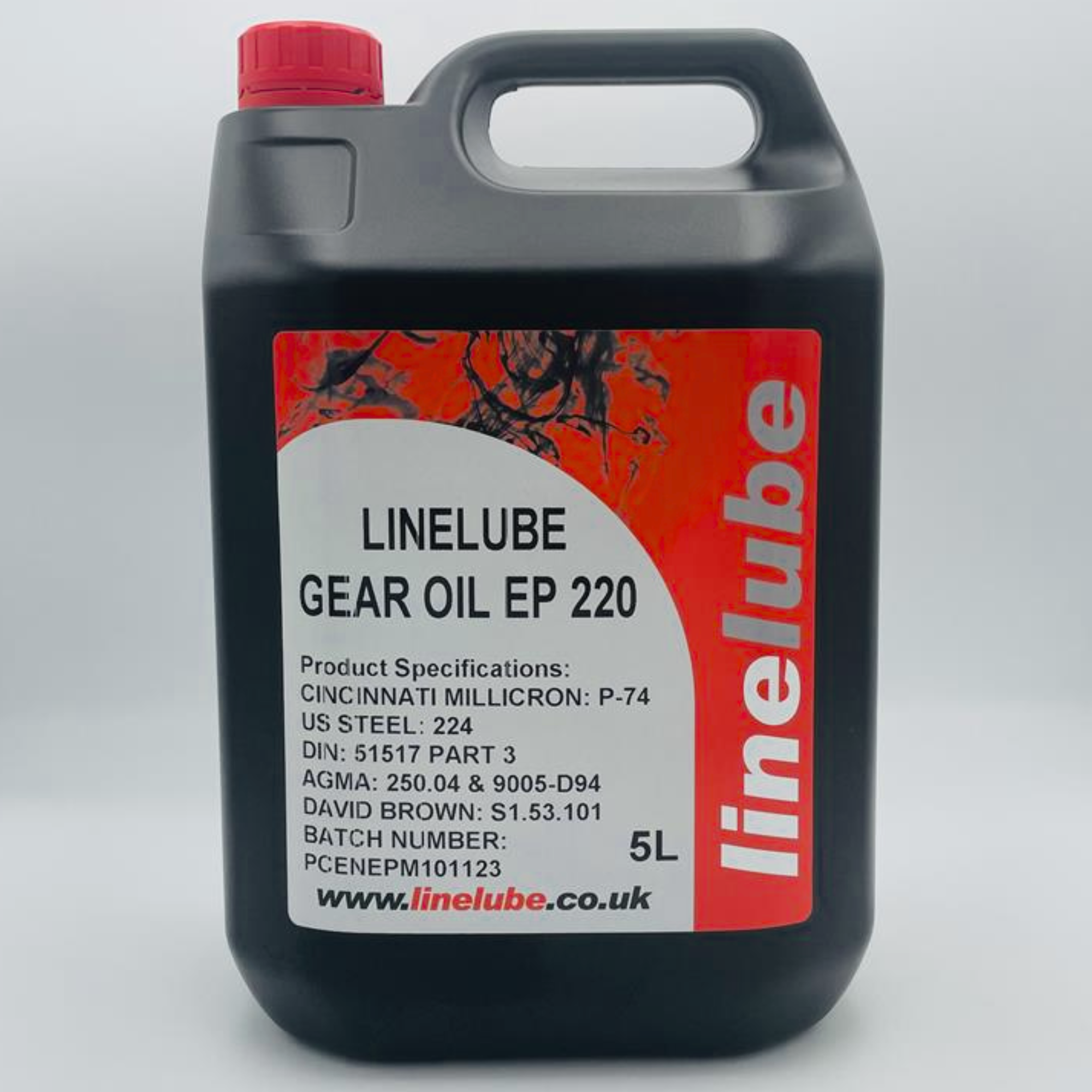 Linelube EP 220 Extreme Pressure Premium DIN:51517 Gear Oil - (5 Litres)