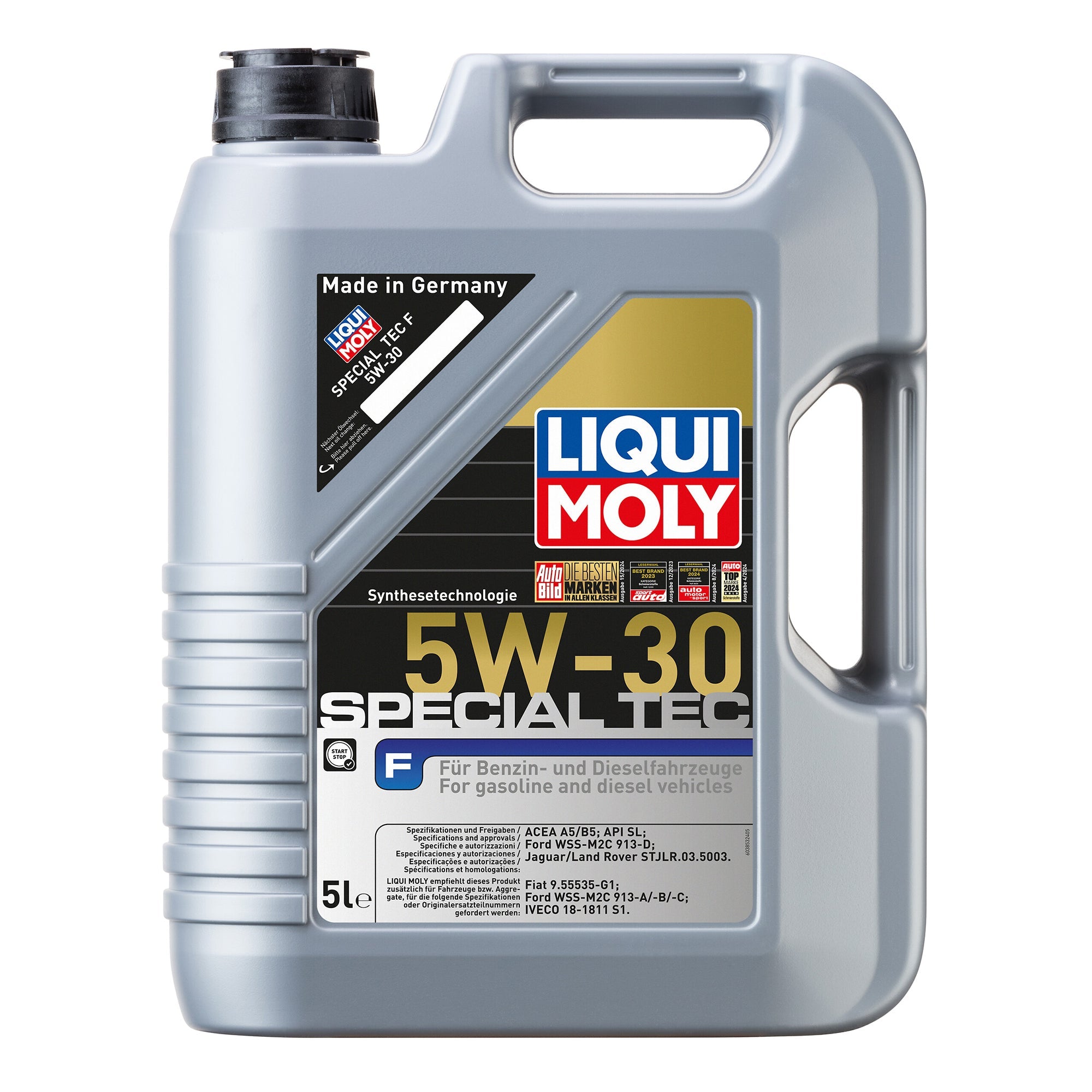 Liqui Moly 2326 Special Tec F 5W-30 Engine Oil for Ford - (5 Litres)