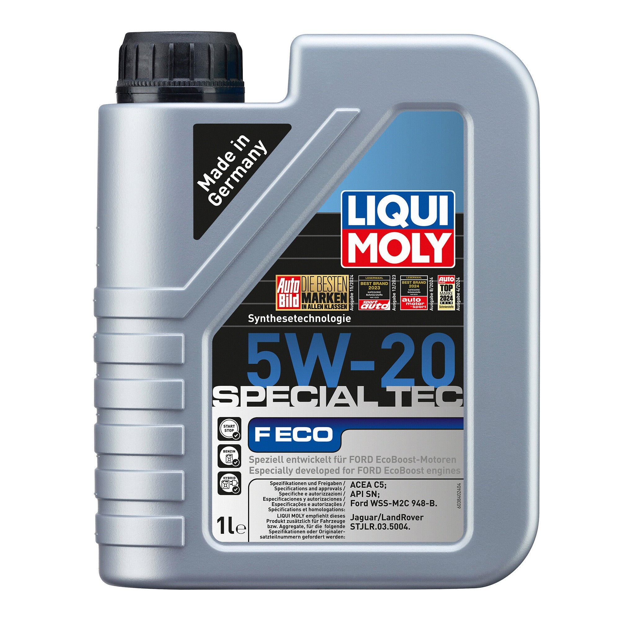 Liqui Moly 3840 Special Tec F ECO Engine Oil 5W-20 C5 - (1 Litre)