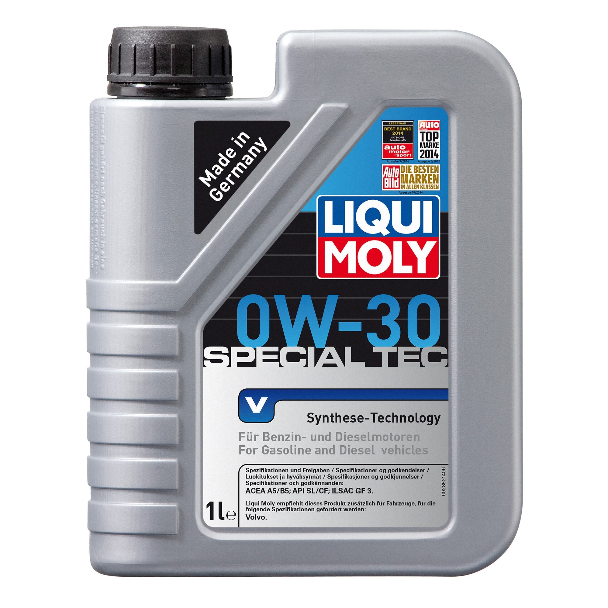 Liqui Moly 2852 Special Tec V 0W-30 Volvo Engine Oil - (1 Litre)