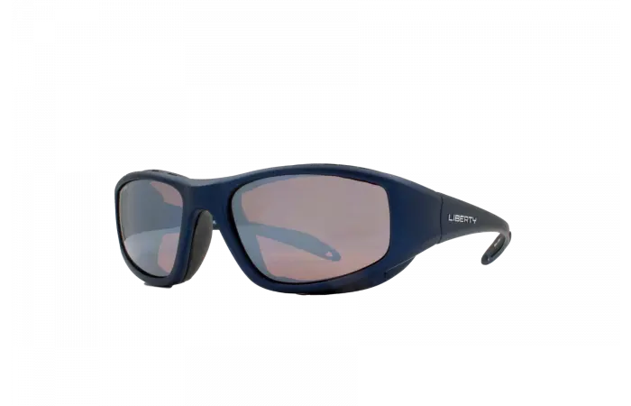 LS Rec-Specs Trailblazer I Sunglasses - Cobalt Blue Standard Version frame/Ultimate Drivers lenses