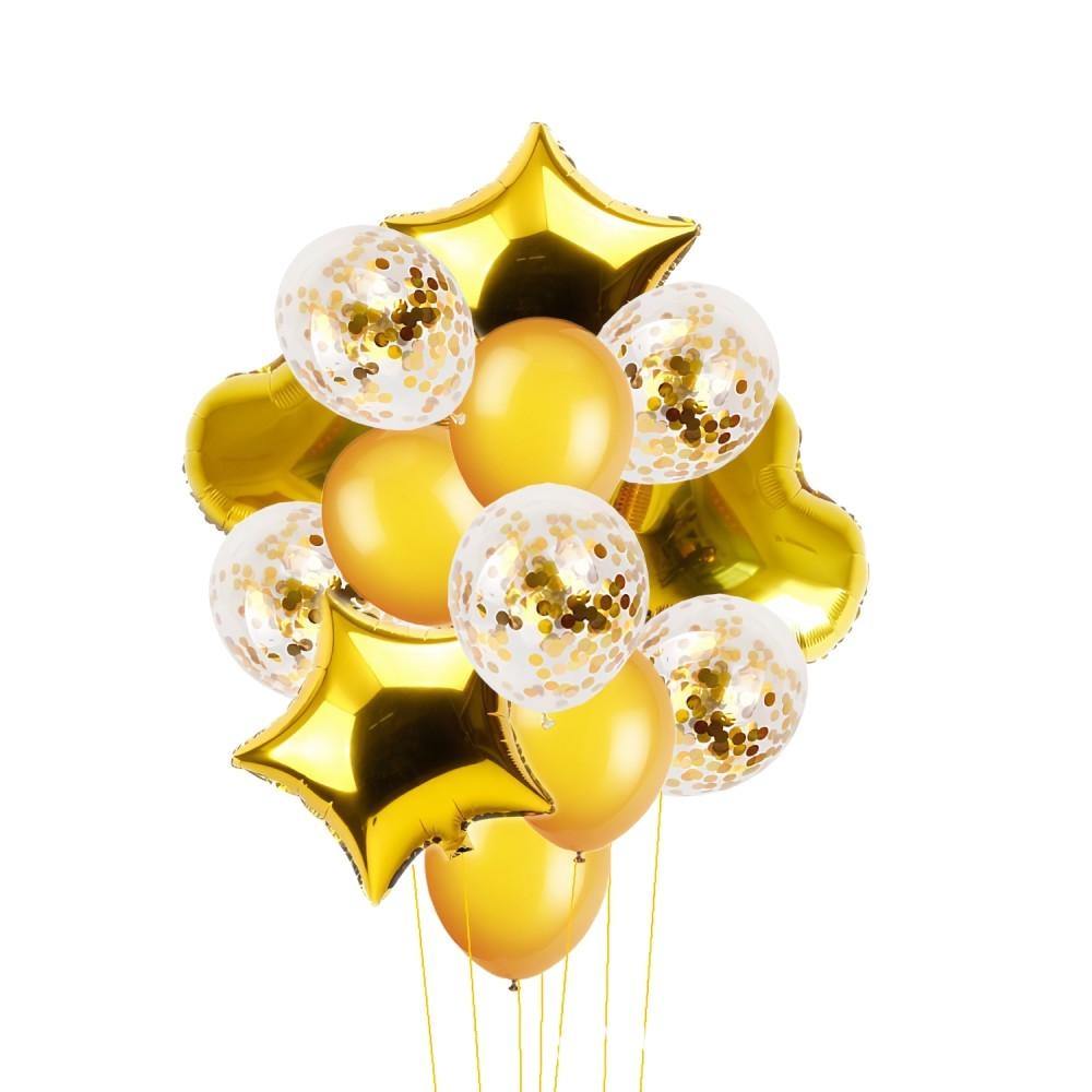 Luxe Ballonnenset Goud