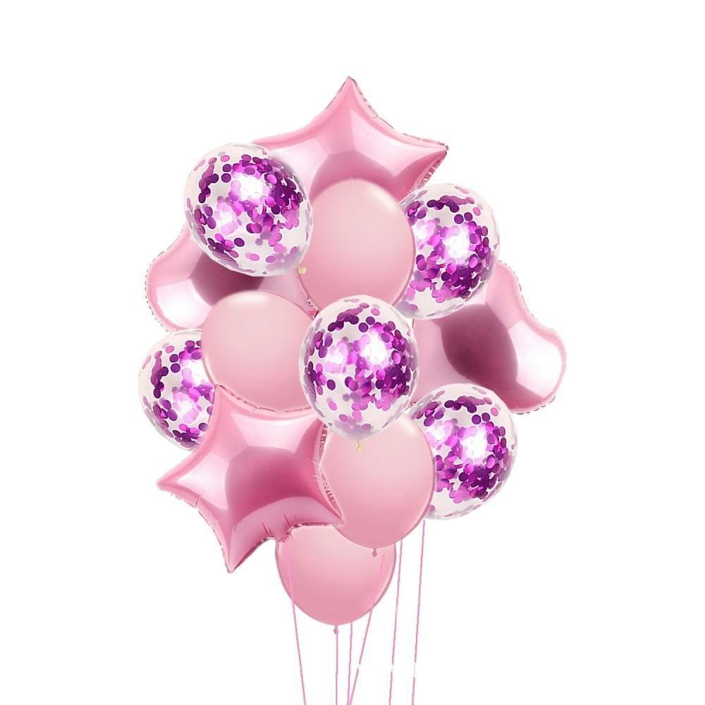 Luxe Ballonnenset Roze