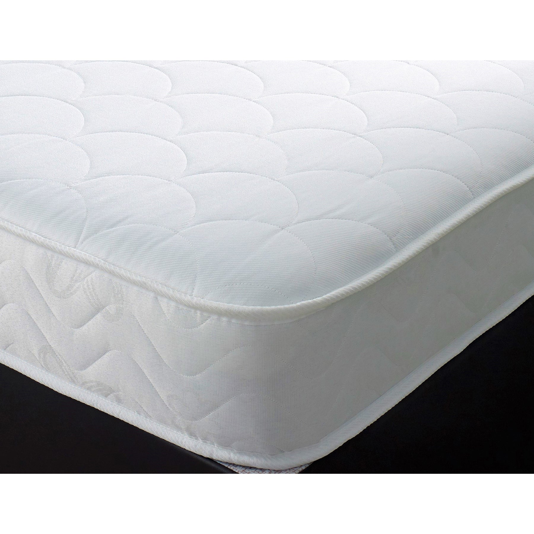 Starlight Beds™ 7" Deep Budget Friendly Memory foam with Spring White Mattress - 3ft Single Mattress (90cm by 190cm)