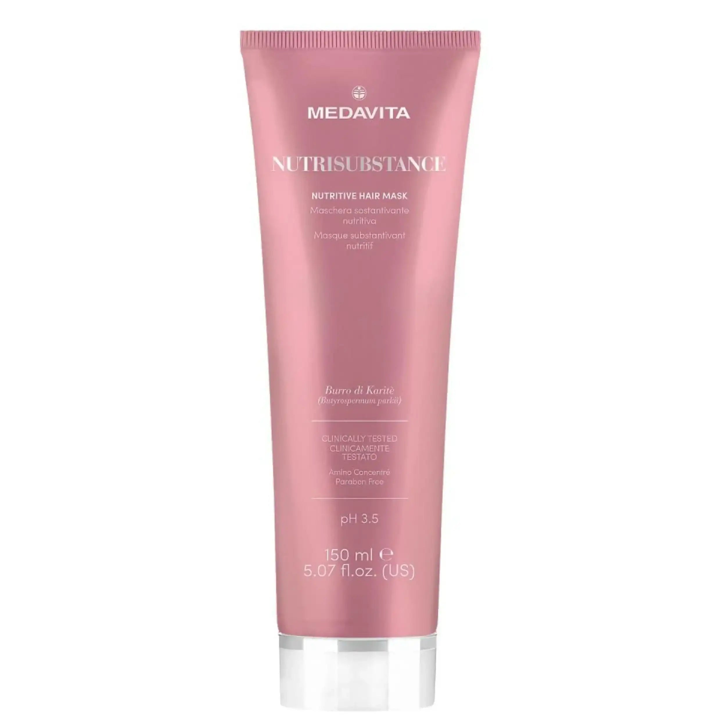 Medavita Nutrisubstance Maschera sostantivante nutritiva 150ml - Maschera per capelli secchi , inariditi o sensibli