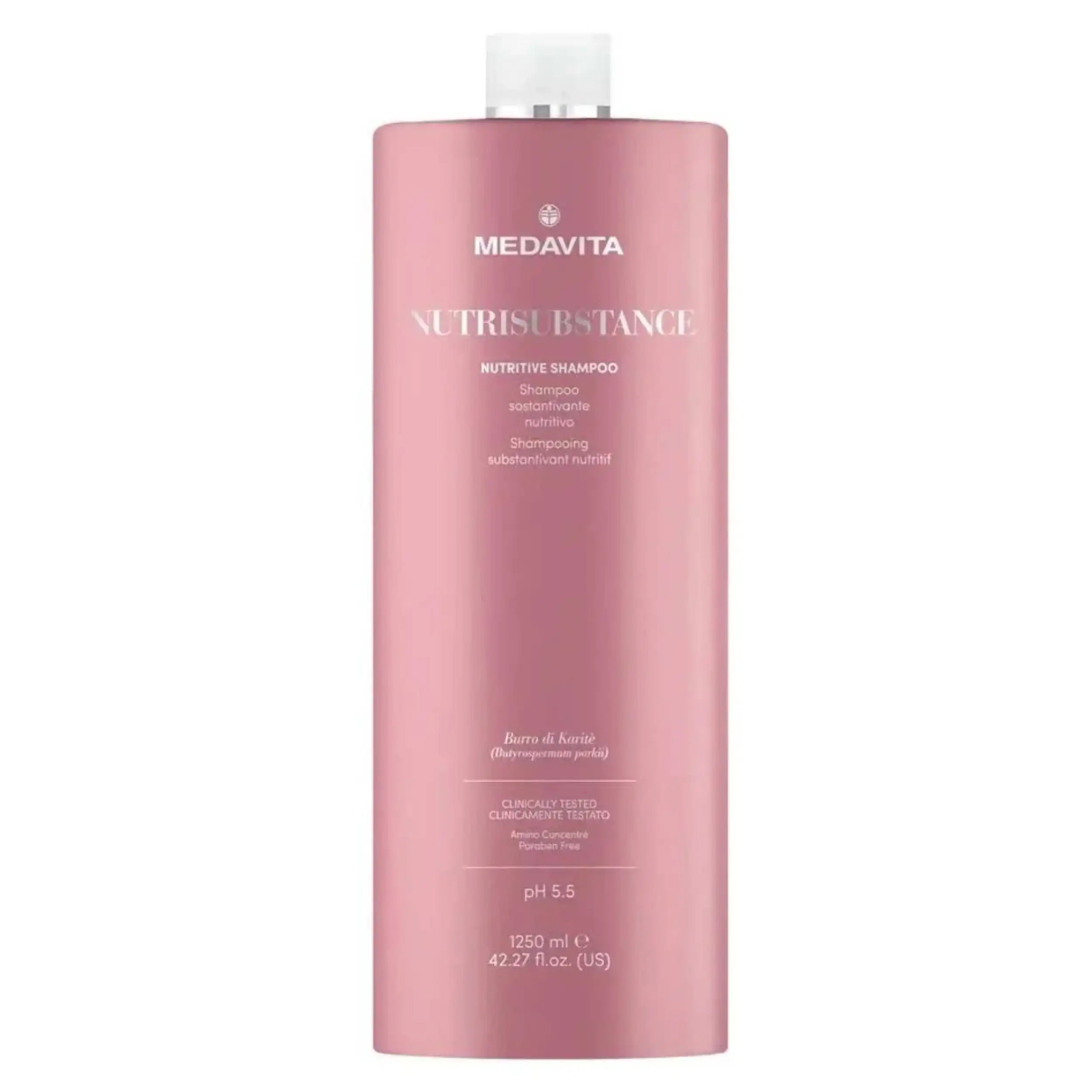 Medavita Nutrisubstance Shampoo sostantivante nutritivo 1250ml - Per Capelli Secchi