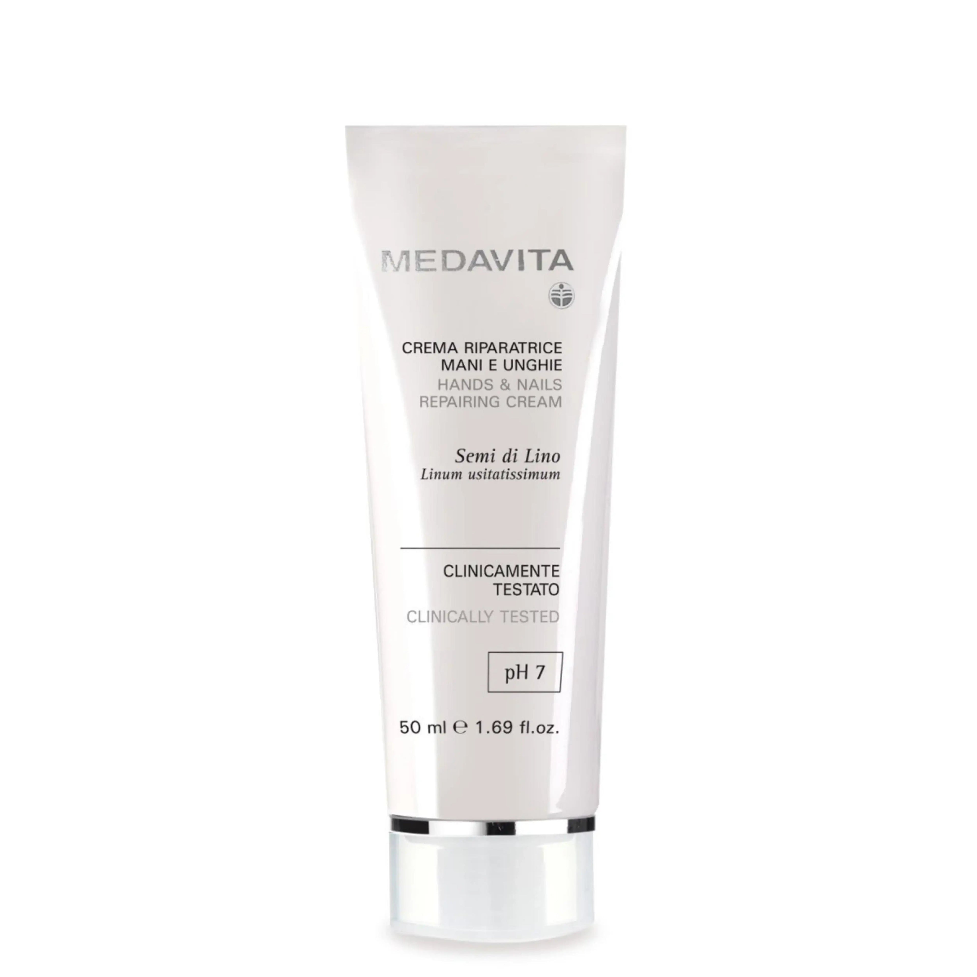 Medavita Crema Riparatrice Mani e Unghie 50ml - Crema idratante