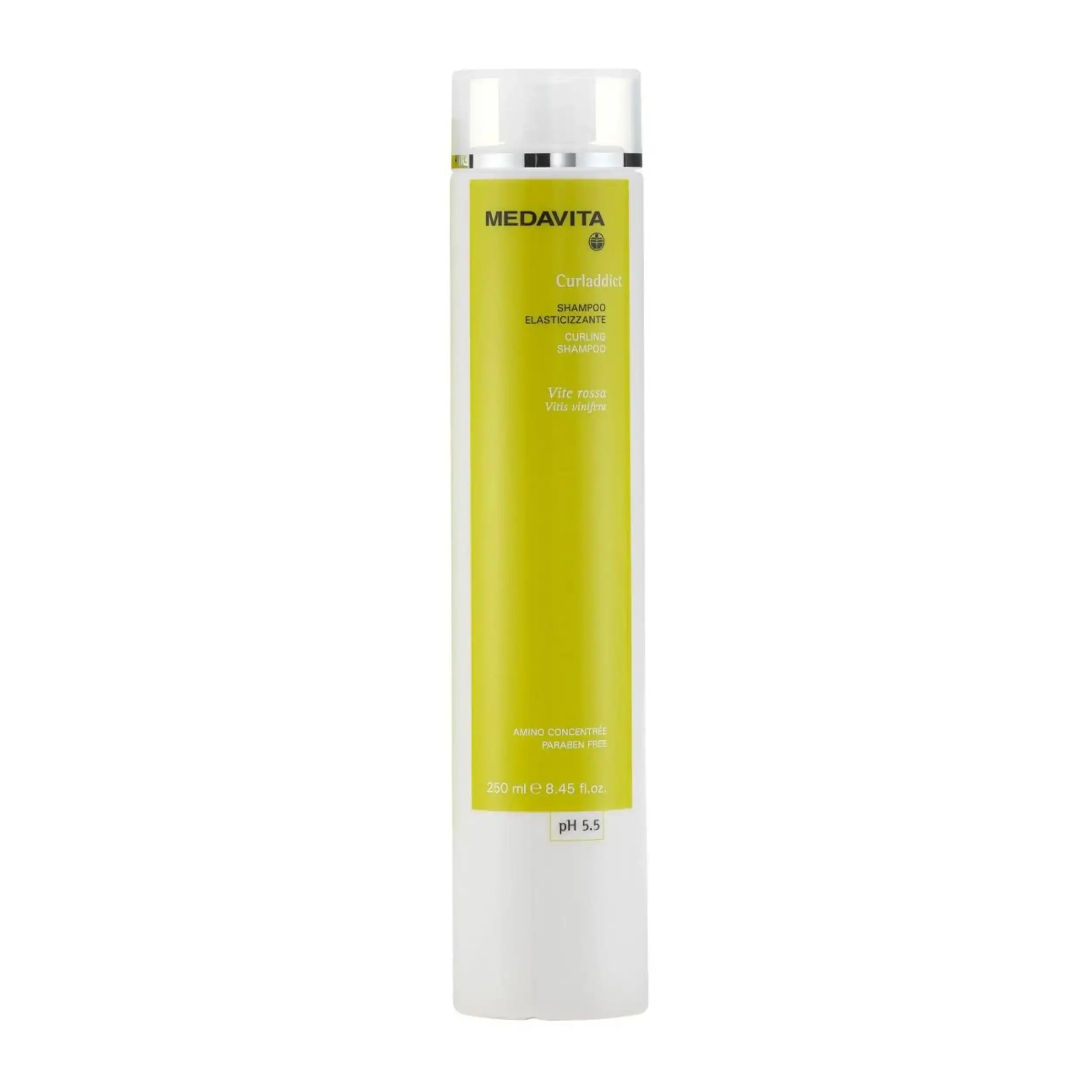 Medavita Curladdict Shampoo Elasticizzante 250ml - Per Capelli Ricci e Mossi