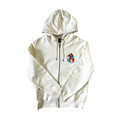 Melty Bigfoot Zip-Up Hoodie - Natural / X-Large