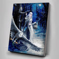 "Midnight Messenger" Crystal Art Canvas by Anne Stokes 40x50cm