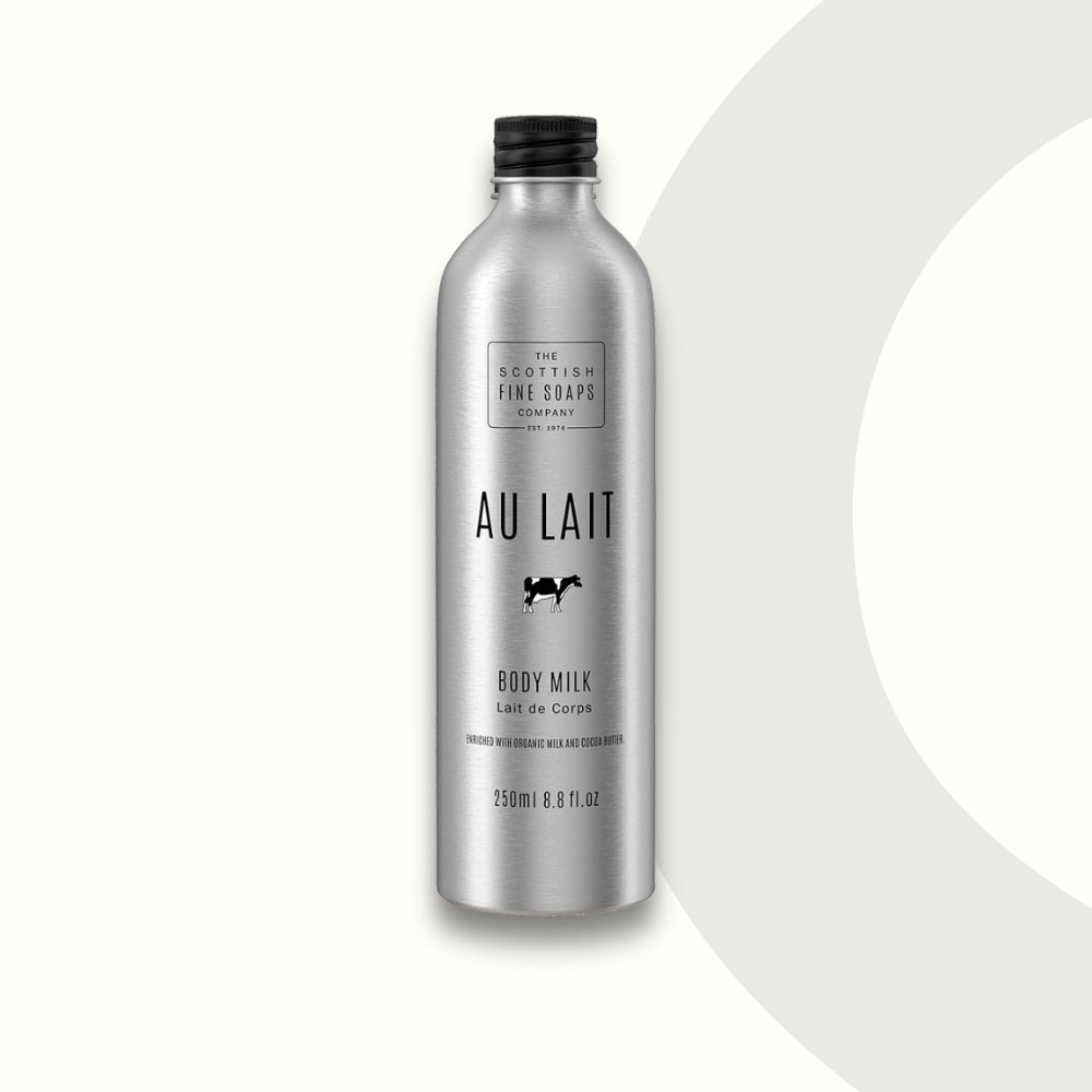 Au Lait Body Milk Tin - 250ml Aluminum Tin - 250ml