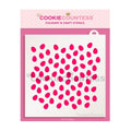 Mini Eggs Pattern Stencil