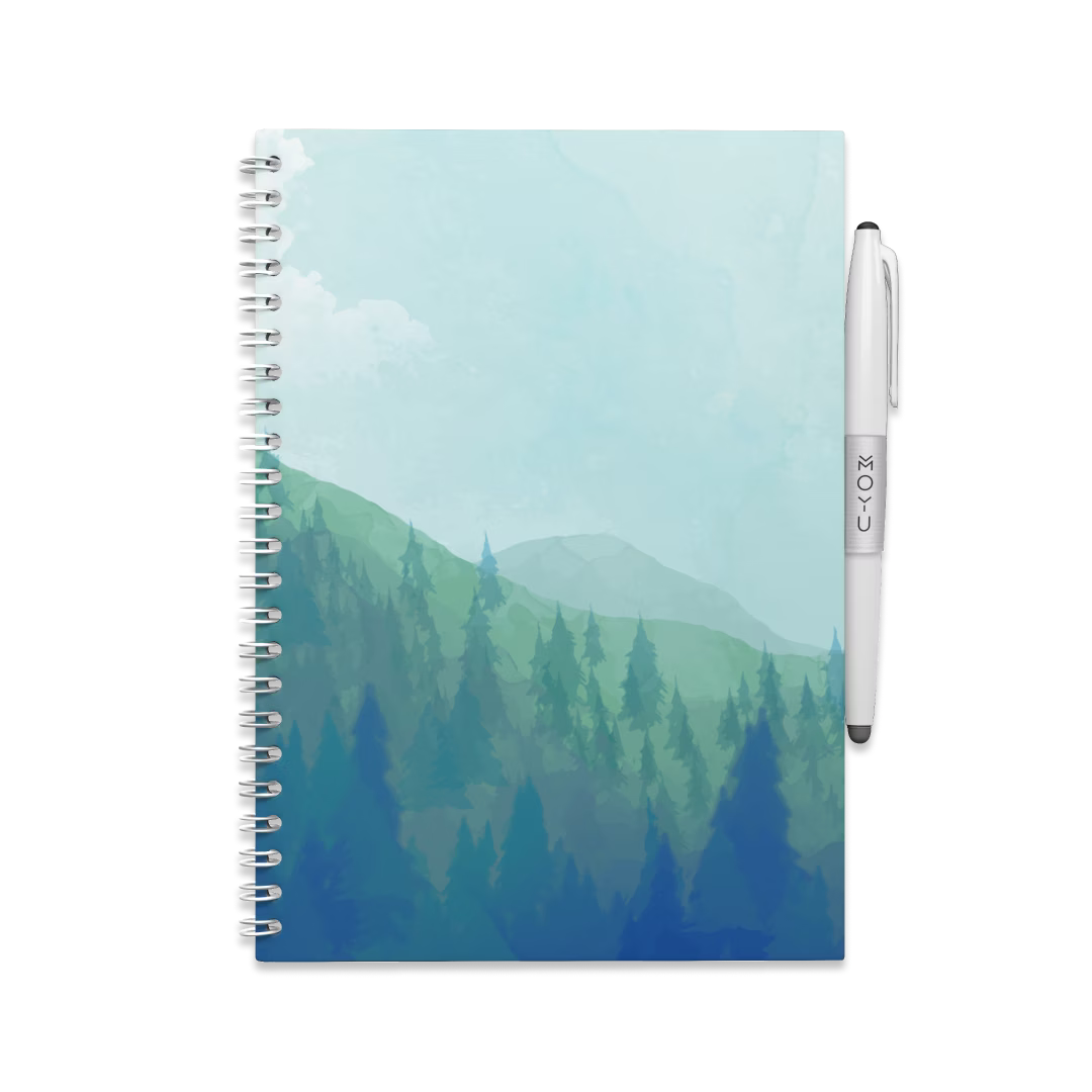 Erasable Notebook A5 - Misty Mountain - Hardcover / A5