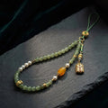 Serenity & Protection – Hetian Jade & Amber Vintage Talisman Strap