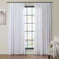 Velmor Velvet Drapes Pleated - Snow White MJ11-0