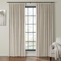 Velmor Velvet Drapes Pleated - Cashmere MJ11-2