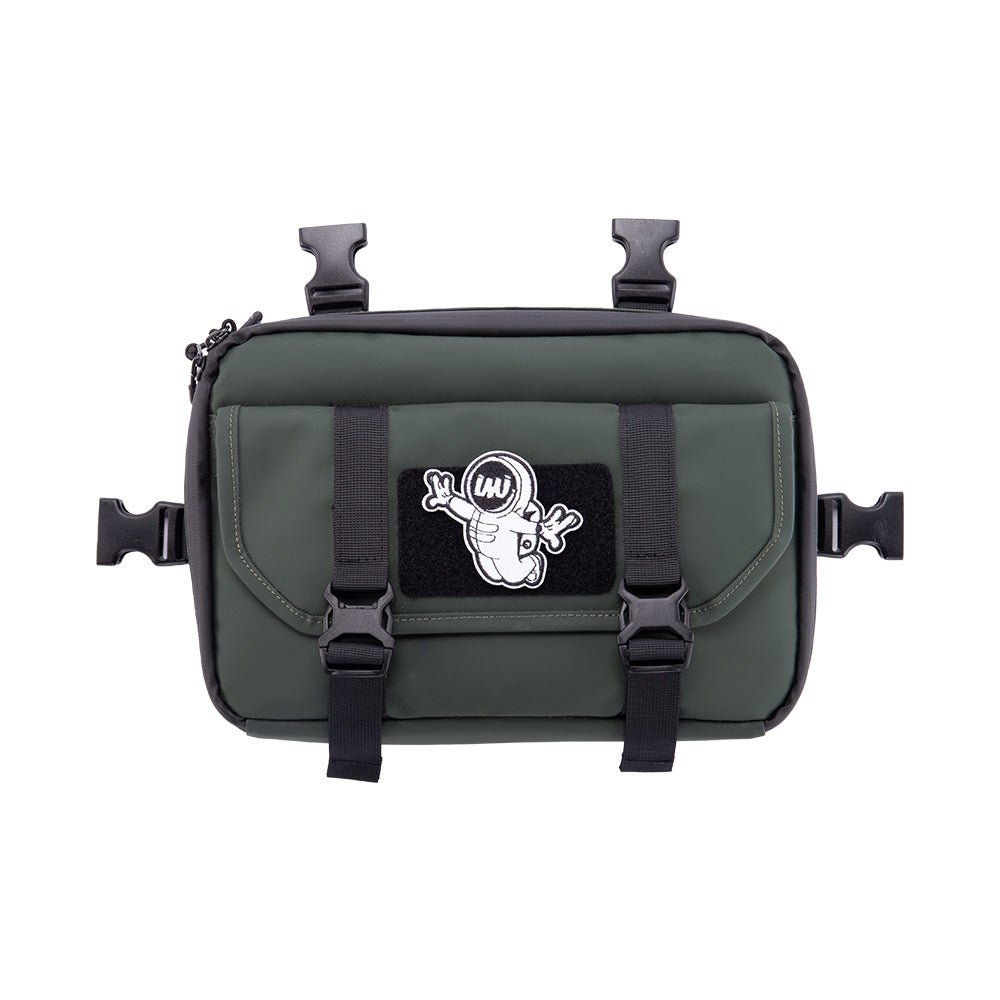 Modular  Front Pack: Versatile and Perfectly Integrated - Green