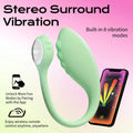 App Controlled Vibrators Monster Pub 1P Smart Wireless Bluetooth Vibrator - Master Gokilla- Green