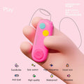 Mini Handle Dual Suction & Vibe Egg Vibrator