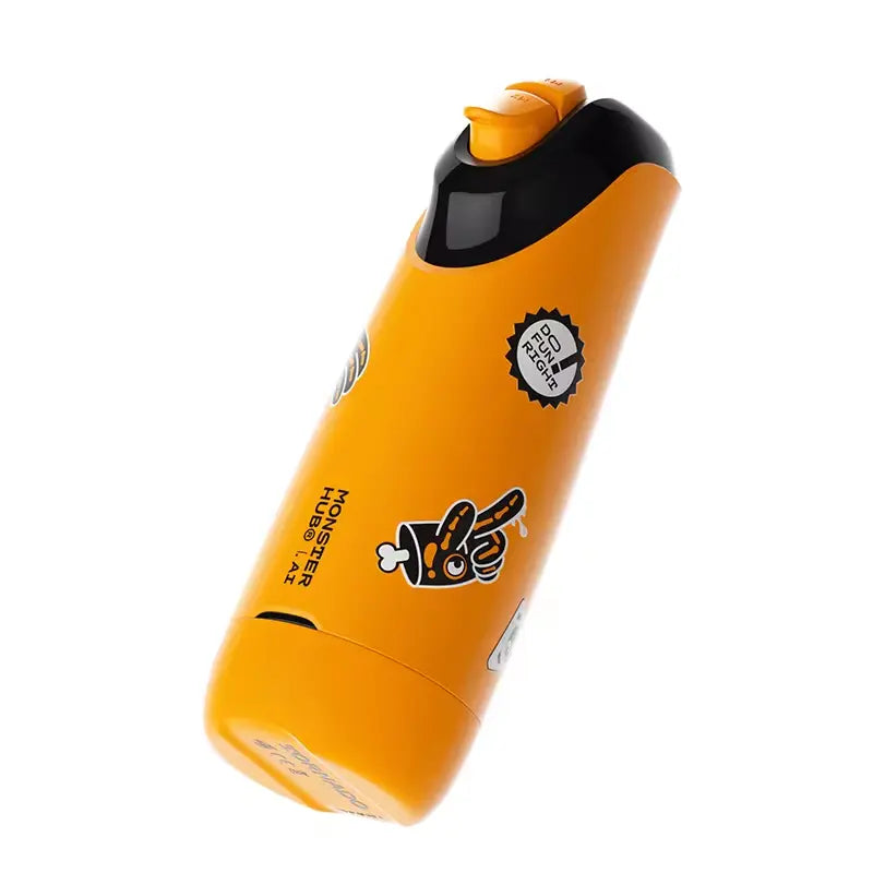 Monsterpub Tornado Smart Cup with AI Interaction App-connected, waterproof, 360° sensing, high-torque engine with swirling vibrations, and - Orange