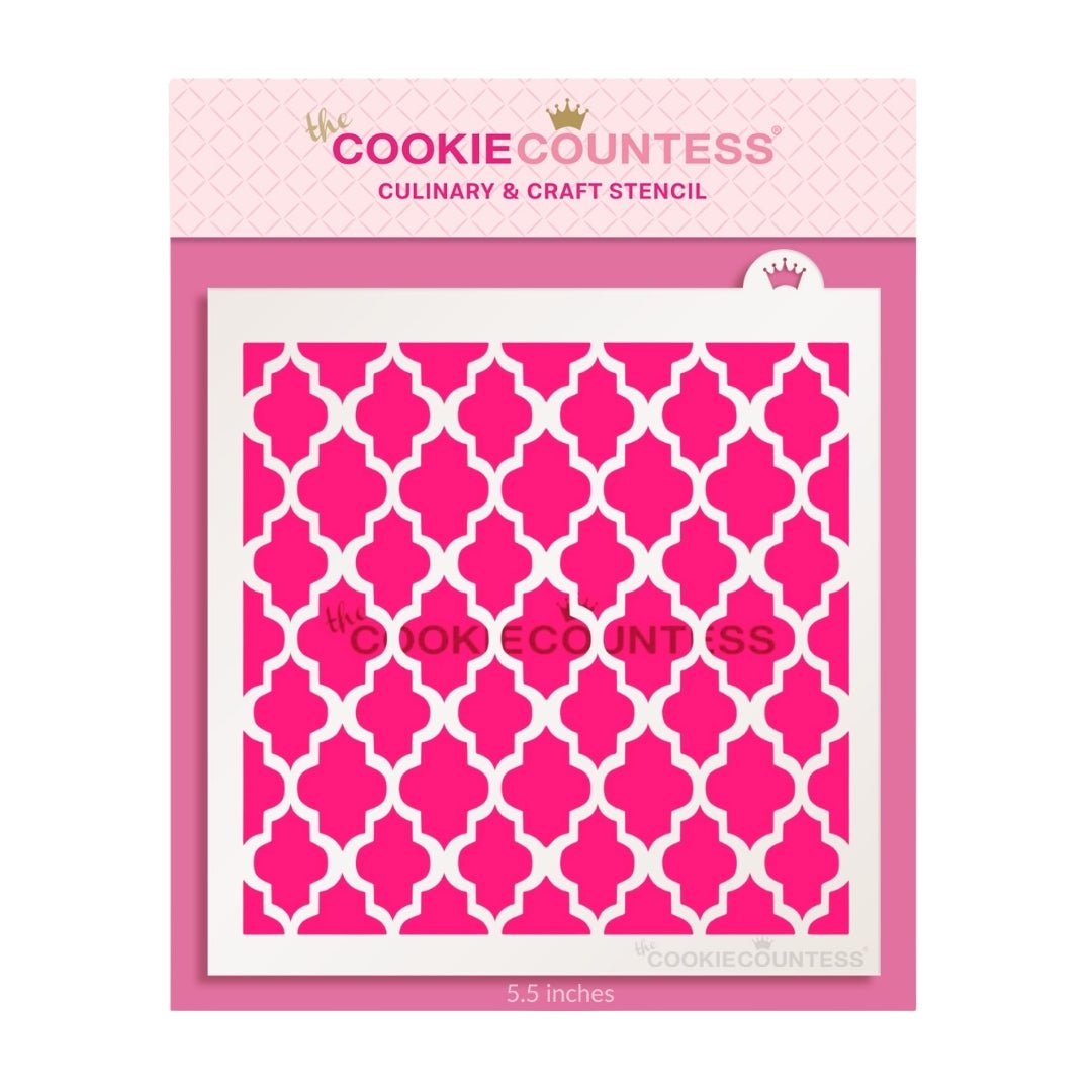 Moroccan Lace Stencil