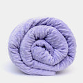 Minky Dot Duvet Cover - Throw (38"x60") / Lavender