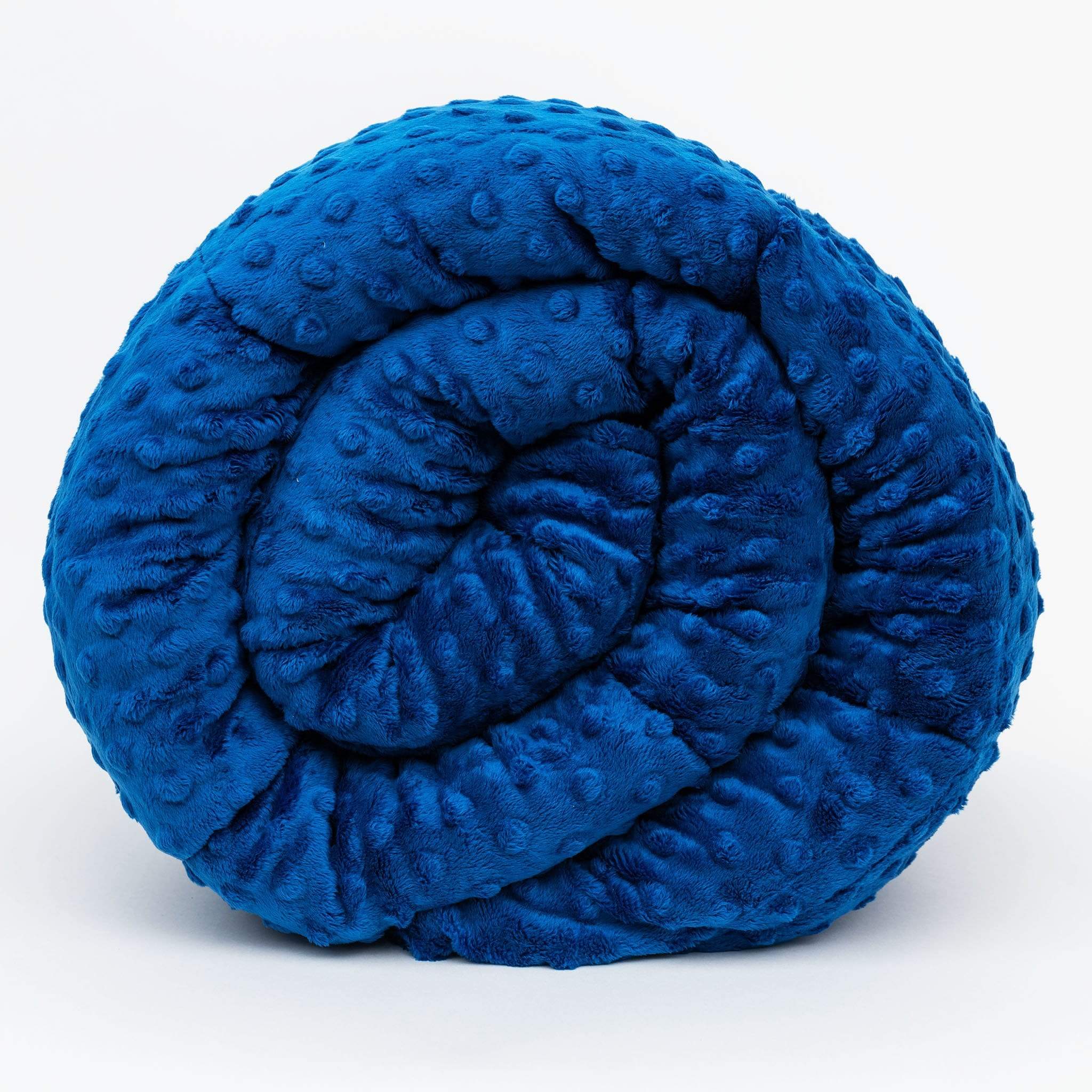 Minky Dot Duvet Cover - Twin (42"x72") / Royal Blue