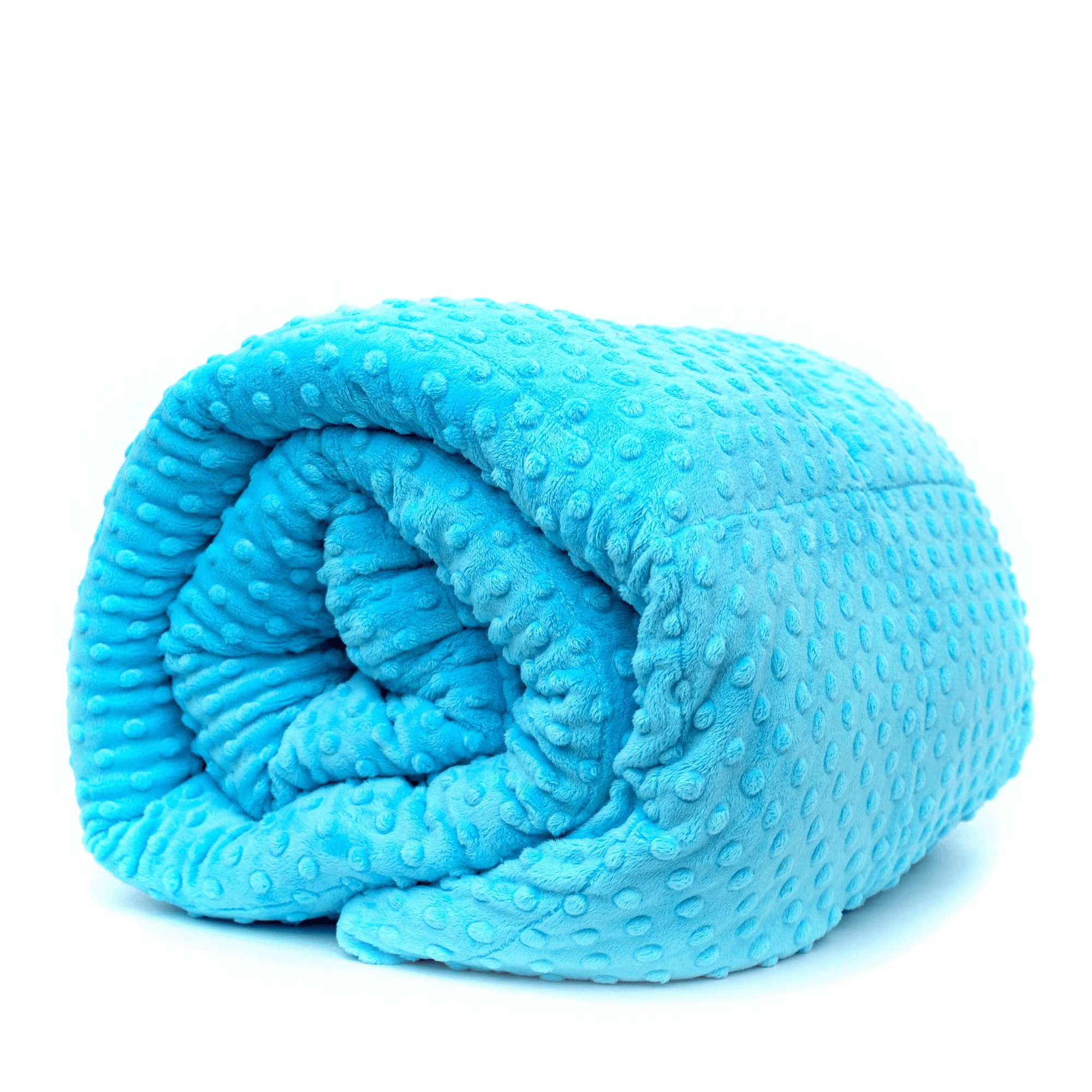 Ocean Blue Minky Weighted Blanket - Twin (42"x72") / 10lbs