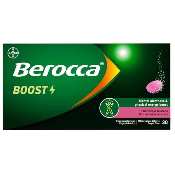 Berocca Boost Effervescent 30 Tablets