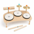Little Beat Makers – Wooden Music Table & Drum Set