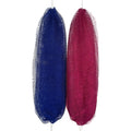 African Net Sponge, Exfoliating Bath Sponge, 2 Pieces Mixed Color - Navy Blue+Rose