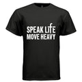 Speak Life Move Heavy Tee - BLACK / L
