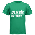 Speak Life Move Heavy Tee - KELLY GREEN / XL