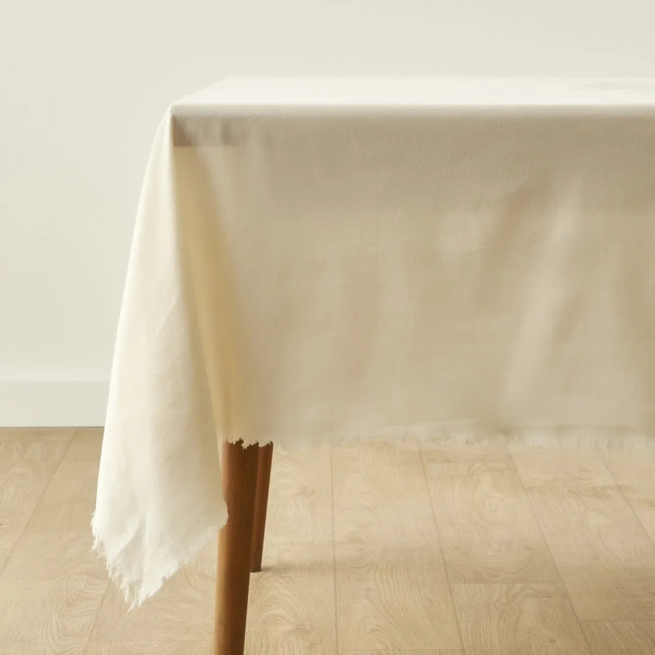 Olive Fringed Edge Tablecloth
