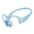 Purra Swim: IP68 Waterproof Swimming Headphones with 32GB MP3 | Bone Conduction - Blue