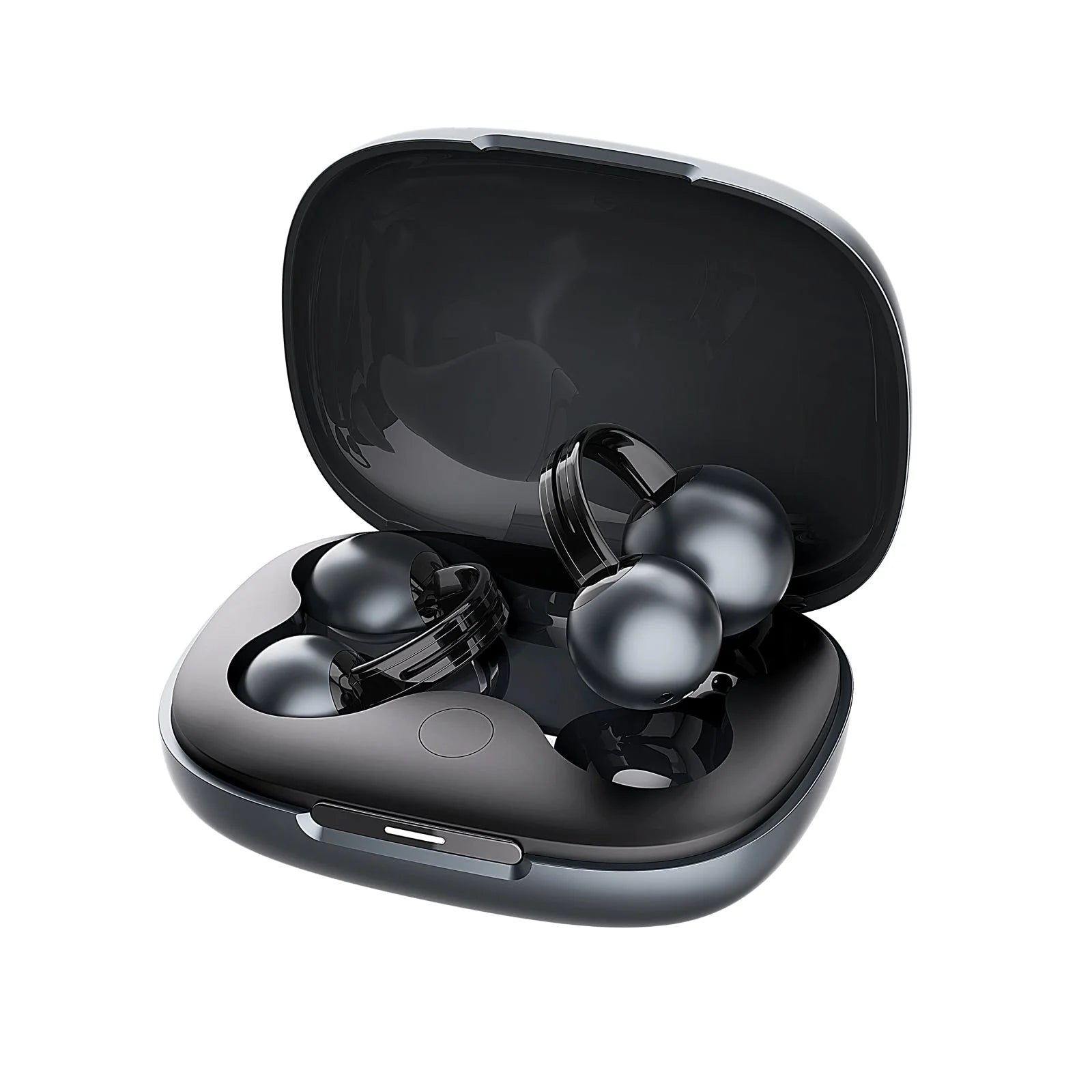 StarClip Open-Ear Earbuds Wireless Sweatproof Pearl Earbuds - Gray